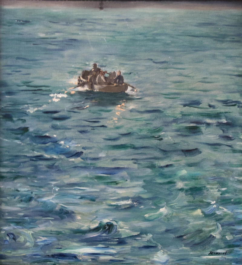 174-Édouard Manet, La fuga da Rochefort, 1881-Museo d'Orsay, Parigi 